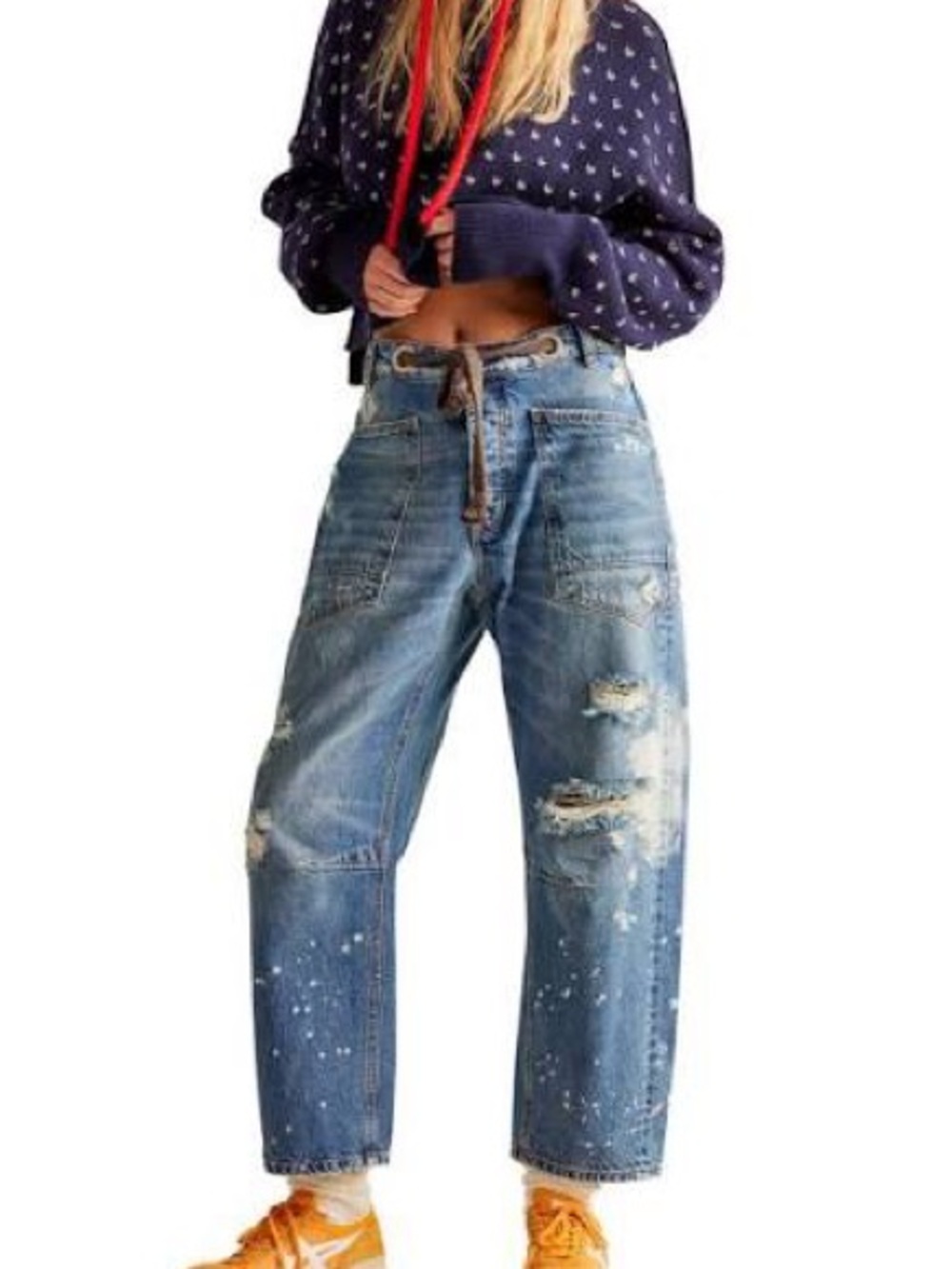 We The Free Moxie Pull-On Barrel Jeans